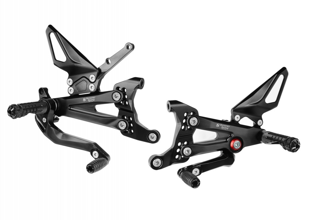 Bonamici Racing Aluminium Rearsets for the Ducati Panigale V4/V4 R/V4 S 2018-2023 Bonamici Racing Aluminium Rearsets for the Ducati Panigale V4/V4 R/V4 S 2018-2023
